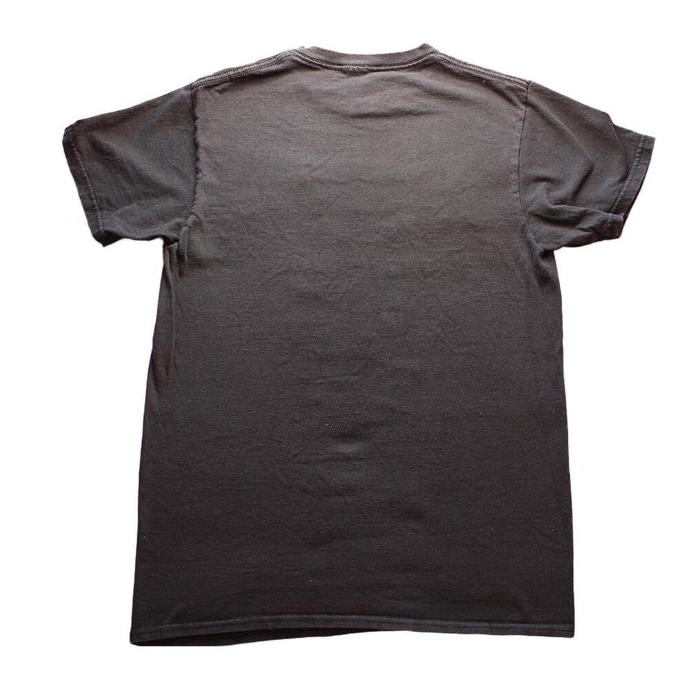 Grunge Black Puff Print Metallica Graphic Tee - Picture 3 of 5